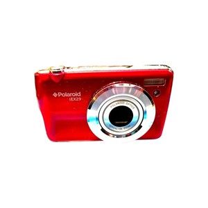 Polaroid IEX29 HD 18 MP 4x Optical Zoom Digital Camera ~ Red ~ Charger Included